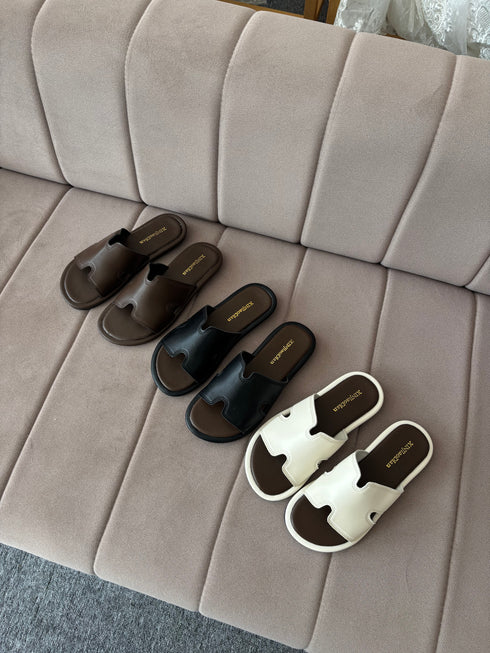 Summer Soft Sole Open Toe Sliders